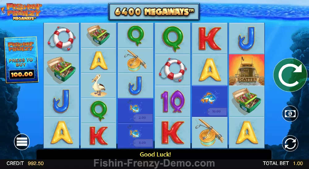 Fishin Frenzy Megaways Slot Review