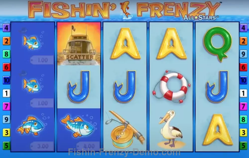 Fishin Frenzy All Stars Slot Review