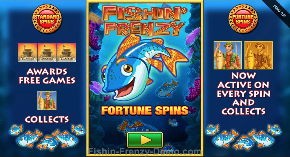 Fishin Frenzy Fortune Spins Slot Review