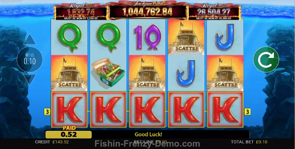 How to Play Online slot Fishing Frenzy Jackpot King